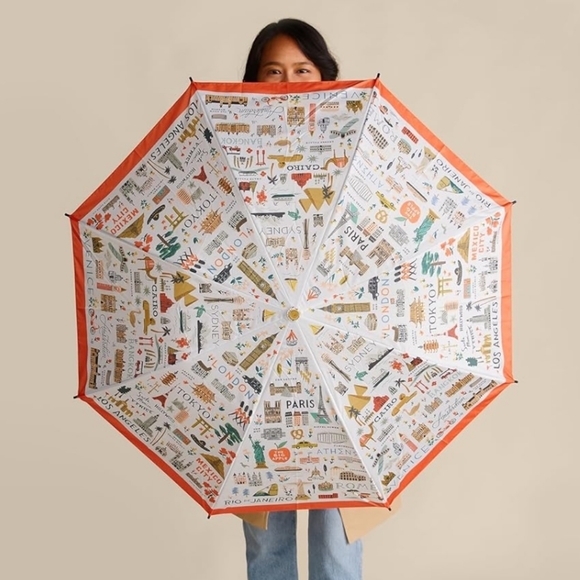 NWT Rifle Paper Co. Umbrella - Picture 2 of 10